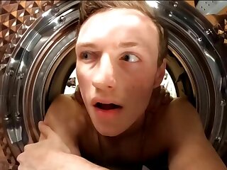 Bareback Washing Machine Gay Porn Videos