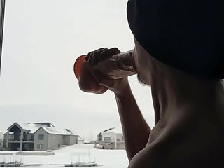 GIANT dildo in my faggot ass for neighbors - ThisVid.com