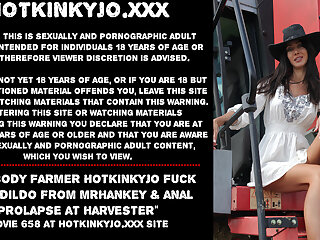Hot body farmer Hotkinkyjo fuck huge dildo & prolapse - ThisVid.com