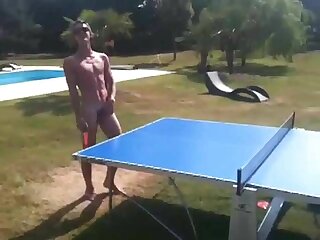 Ping pong outdoors