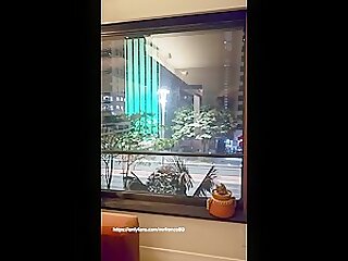 Naked at the window