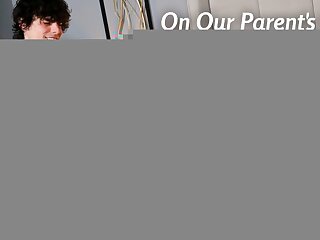 On Our Parents Bed  Kyle Wyncrest & Asher Day  Bareback