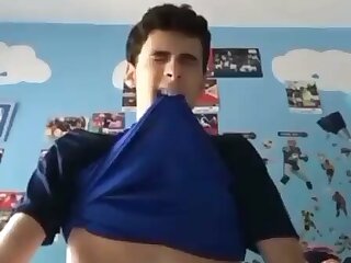 Hot guy blust