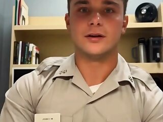 Watch these cute military dudes.