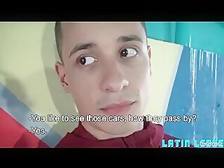Latino sucking cock