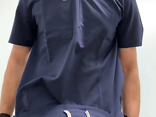 HOTT Doctor Show his BIG DICK 3
