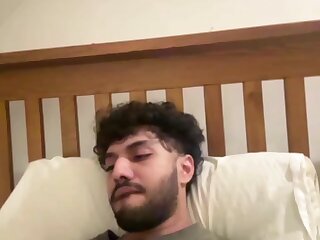Hot and Sexy Indian Desi Guy Jerks his Uncut Cock and shows ass. No cum