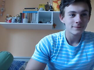 A super cute guy with a great body hidden underneath.