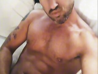 Penis addicted pervbro can’t stop exposing his pumped up popper cock til he sprays semen everywhere
