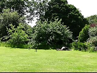 Training Zero Pegged Down - Outdoor Public Anal Pegging