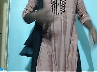 Stripping and masterbating my stepsis ittige colored chudi